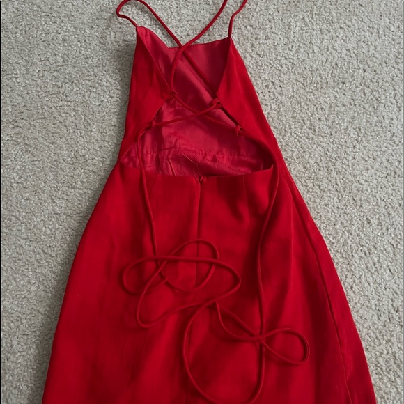 PRINCESS POLLY RED DRESS WORN ONCE! - Picture 2 of 3
